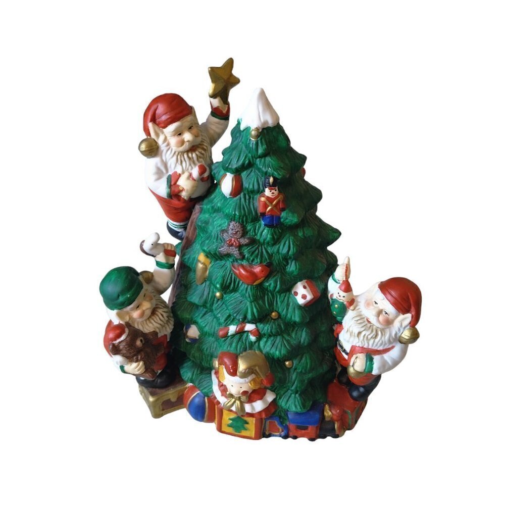 Musical Wind Up Christmas Tree Have Yourself a Merry Little Christmas CB1
